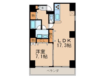 間取図 ＰＥＮＣＩＬ柳橋