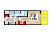 S-RESIDENCE上前津駅前 1Kの間取り