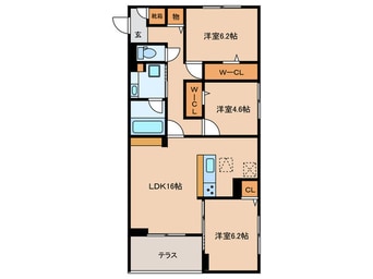 間取図 ラスペリータ