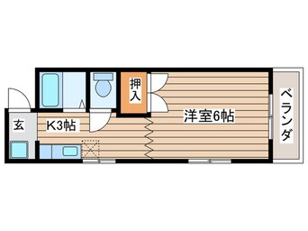 間取図 リバーパーク若葉