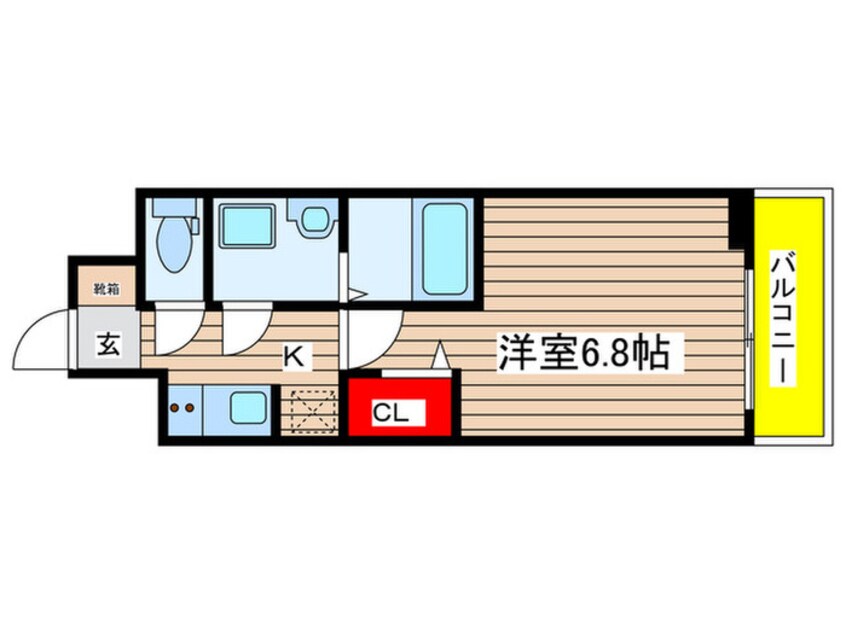 間取図 メイクス熱田大宝