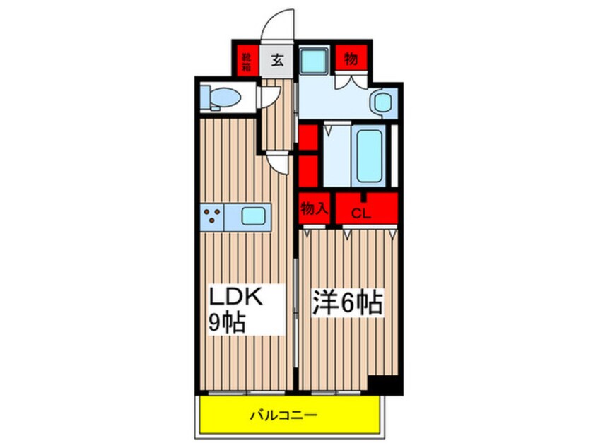 間取図 メイクス熱田大宝