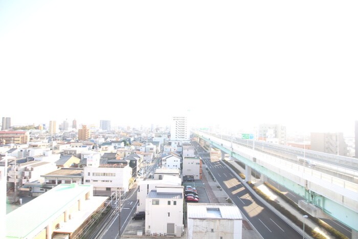 室内からの展望 メイクス熱田大宝