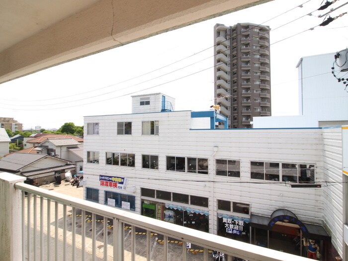 室内からの展望 鶴田ビル