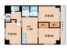 バロワ－ル宝神 3DKの間取り