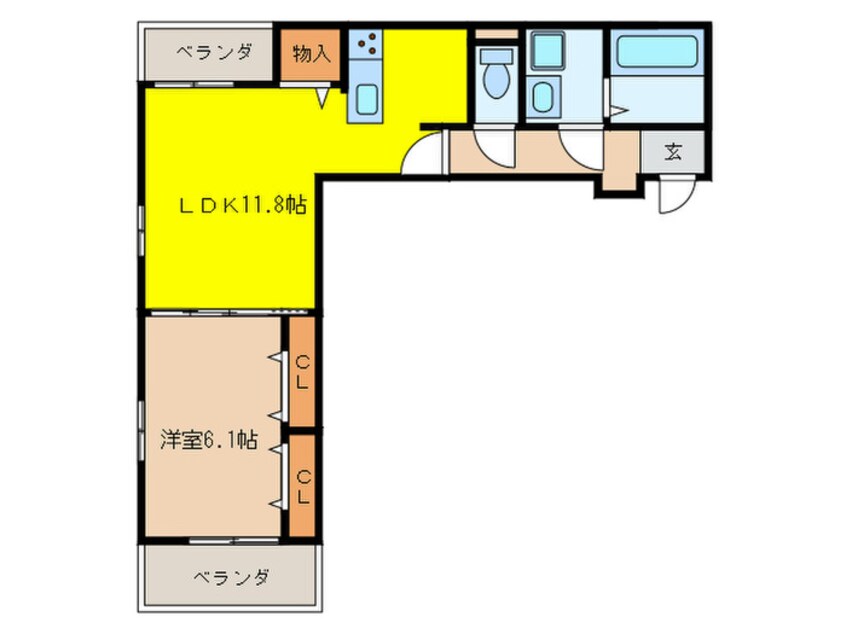 間取図 ブリーズ　スクエア