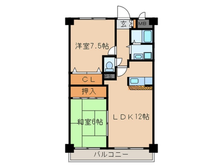 間取図 ジュネス平出