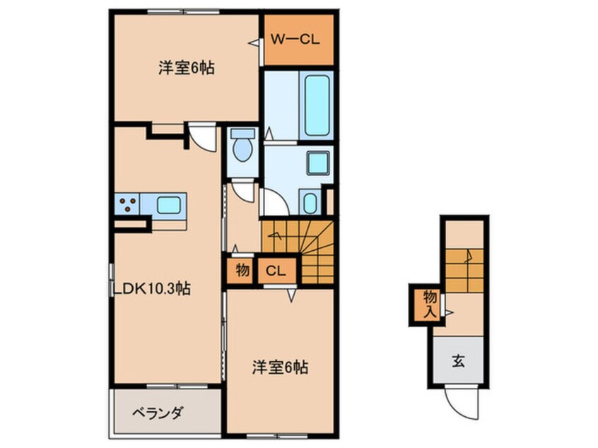 間取図 トワニー