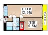 ガ－デンパレス桜山 1LDKの間取り