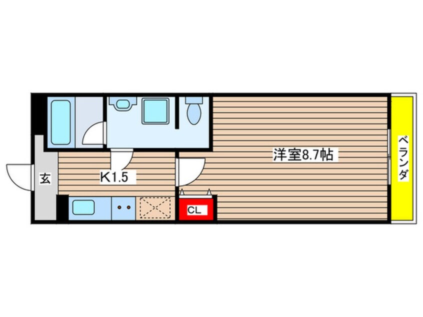 間取図 オークスクエア吹上