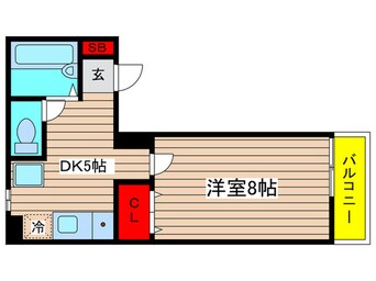 間取図 ジュネスマキノ