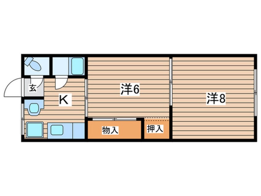 間取図 南舘レジデンス