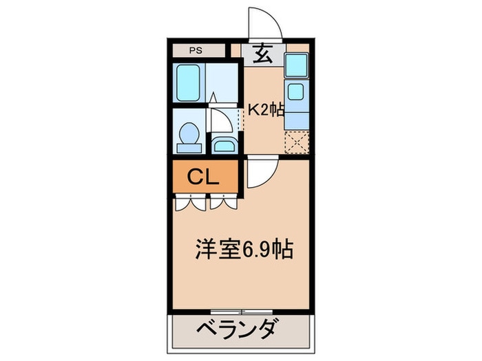 間取り図 ブル－ジュ