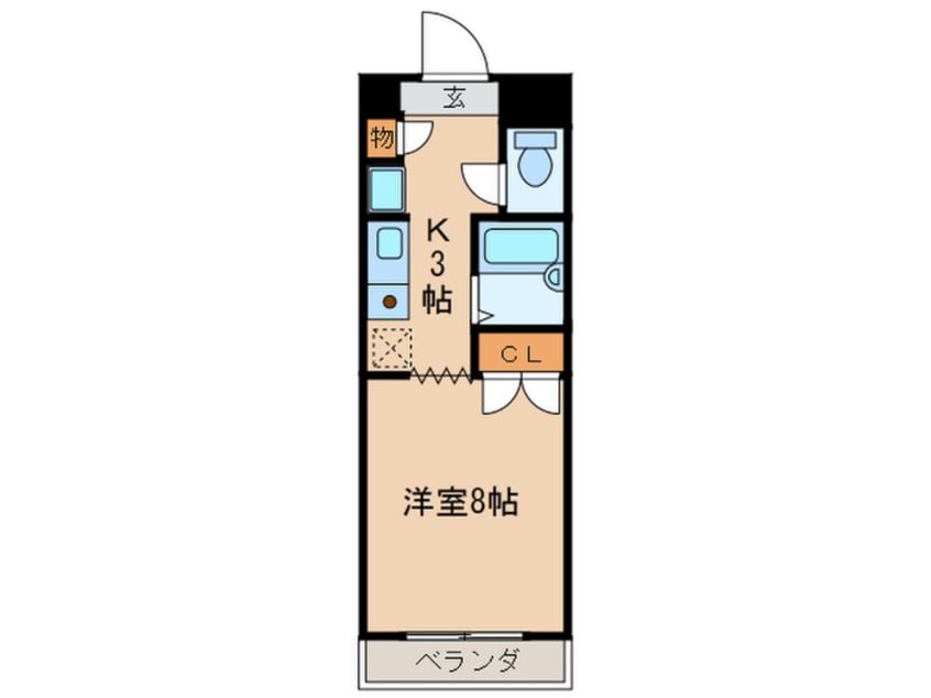 間取図 メゾン春日