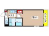 ヴァンクール御器所 1Kの間取り