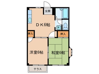 間取図 サンメゾン藤