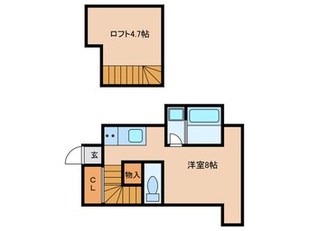 間取図 パークフロント清明山