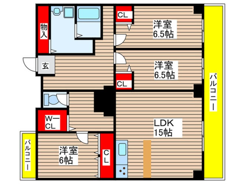 間取図 リアライズ尾頭橋