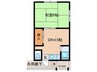 マルコ荘 1DKの間取り