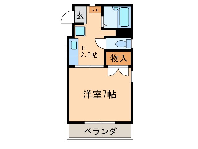 間取り図 ＢＥＬＬ　ＨＯＵＳＥ