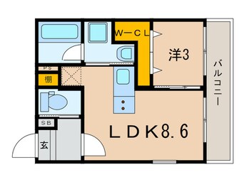 間取図 ジュネス豊田