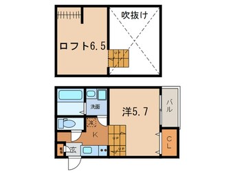 間取図 ジュネス明治