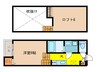 ジュネス明治 1Kの間取り