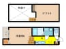 ジュネス明治 1Kの間取り