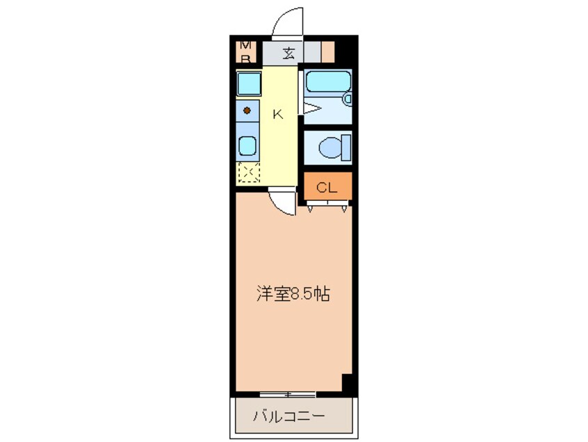 間取図 ウェステリア西大須