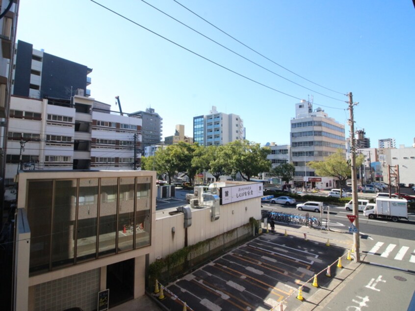 室内からの展望 ウェステリア西大須