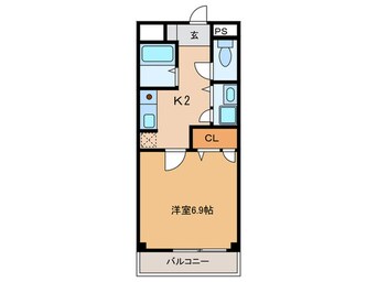 間取図 プレステ－ジレオン