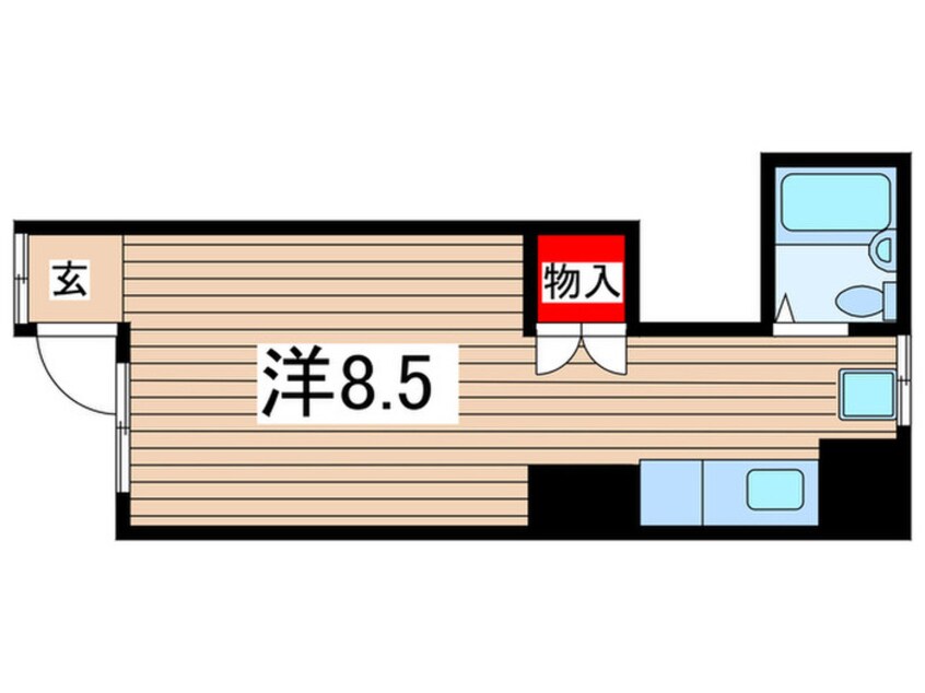 間取図 三秀元宮ハイツ