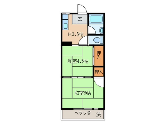 間取り図 美津乃マンション