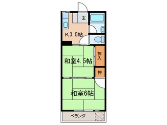 間取図 美津乃マンション