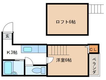 間取図 シャトー道徳