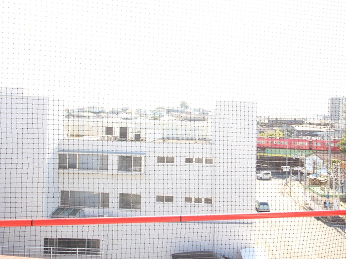 室内からの展望 ヤマサマンション