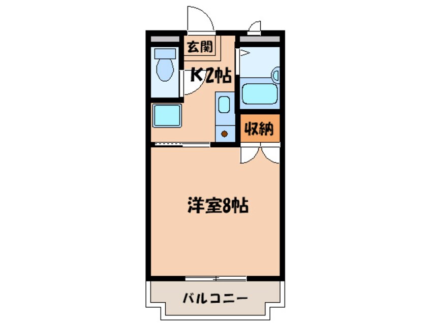 間取図 ベルメゾン錦