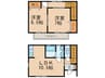 foliar 2LDKの間取り