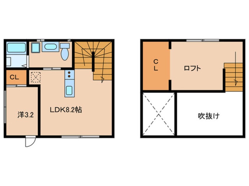 間取図 ESPRESSO稲沢