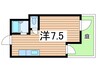 ハ－トイン野並 1Rの間取り