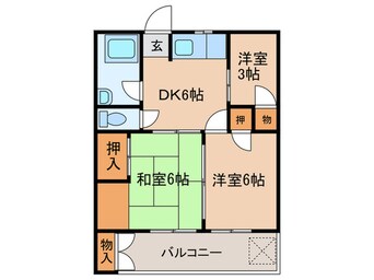 間取図 平野ビル