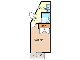 間取図 フラット１８