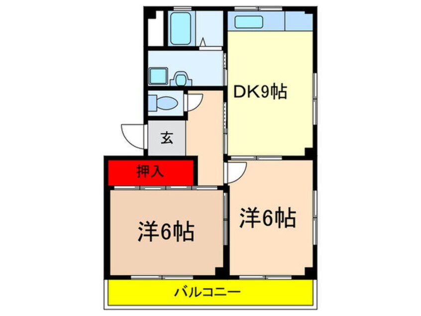 間取図 マンション露橋　Ａ棟