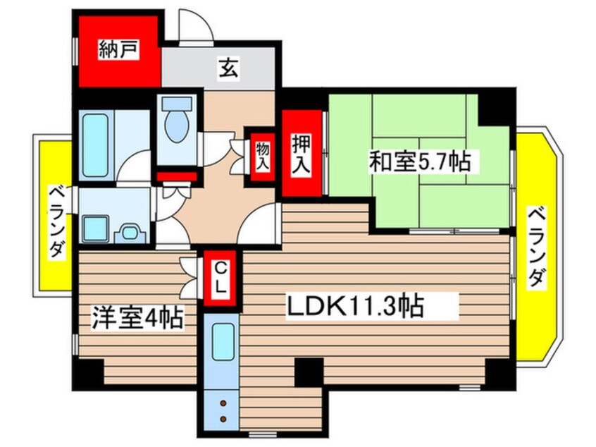 間取図 ＳＭＹ８８植田