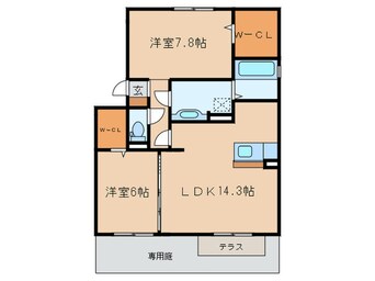 間取図 ロワジール