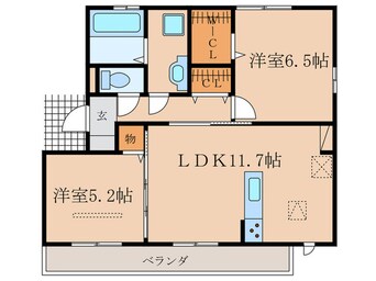 間取図 マーズクリスタル