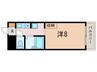 ユーノディア6 1Rの間取り