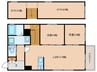 HIBI 2LDKの間取り