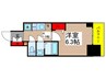ﾌﾟﾚｻﾝｽ上前津ﾘﾗｼｽ(303) 1Kの間取り