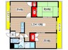 BELLA植田山 3LDKの間取り